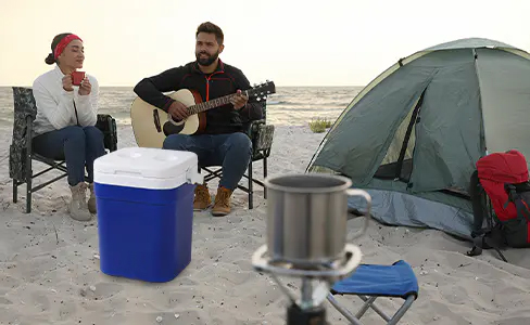 Nevera ergonómica con aislamiento de espuma de 12 litros y agarre texturizado