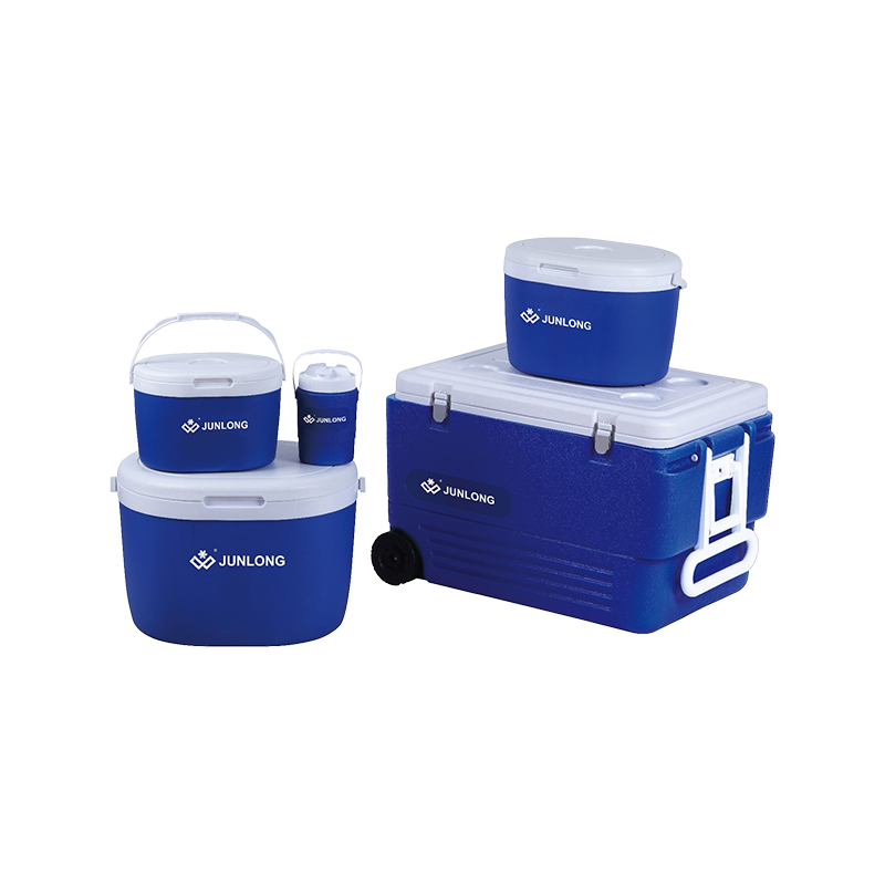 Juego de nevera portátil de 5 piezas con ruedas - Combo de camping (1L+6L+14L+28L+80L)