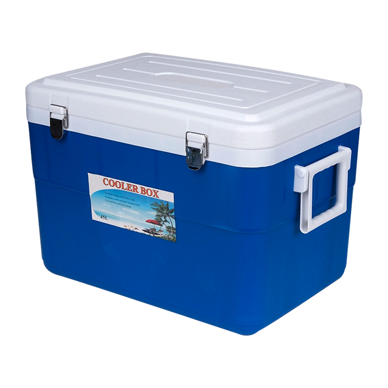 Caja de pesca grande de 45 litros con aislamiento de espuma