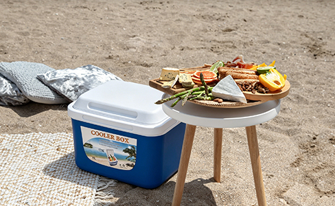 Caja pequeña de refrigeración para exteriores de 5 litros para picnics