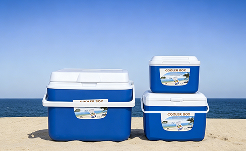 Refrigerador aislante de espuma para exteriores de 26 litros para acampar