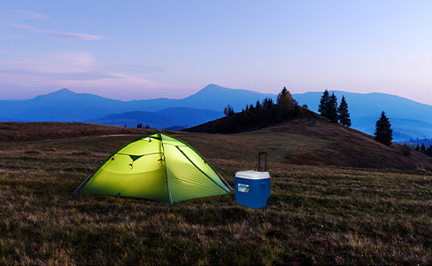 Enfriador con aislamiento de ruedas de 28 L para grandes actividades al aire libre